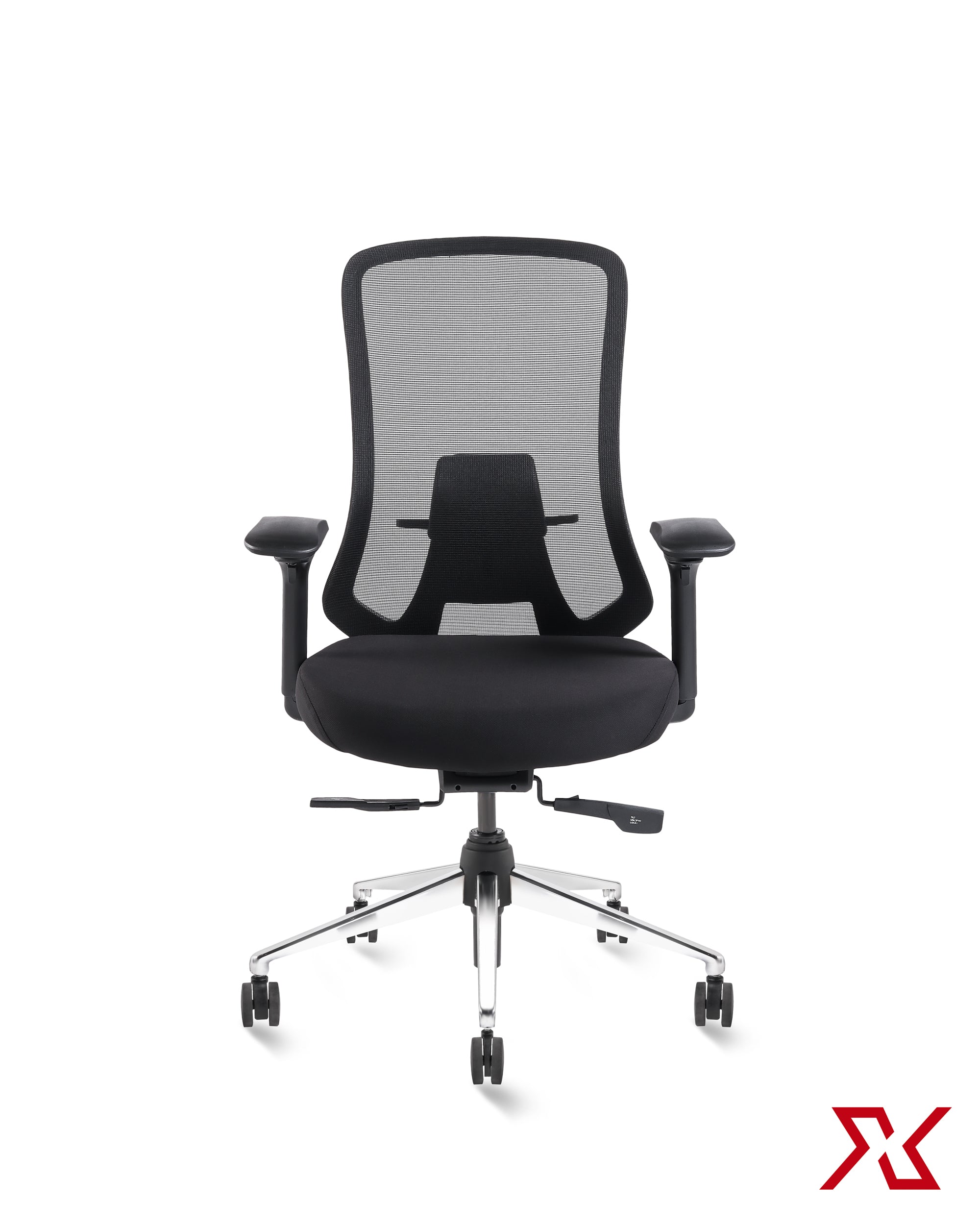 Alex Medium Back Fly (Black Chair)