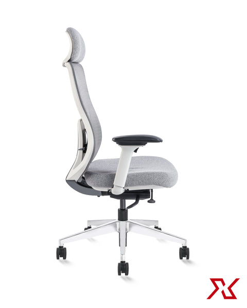 Alex High Back Chair Max(White Chair) – Exclusiff Seating Sytems