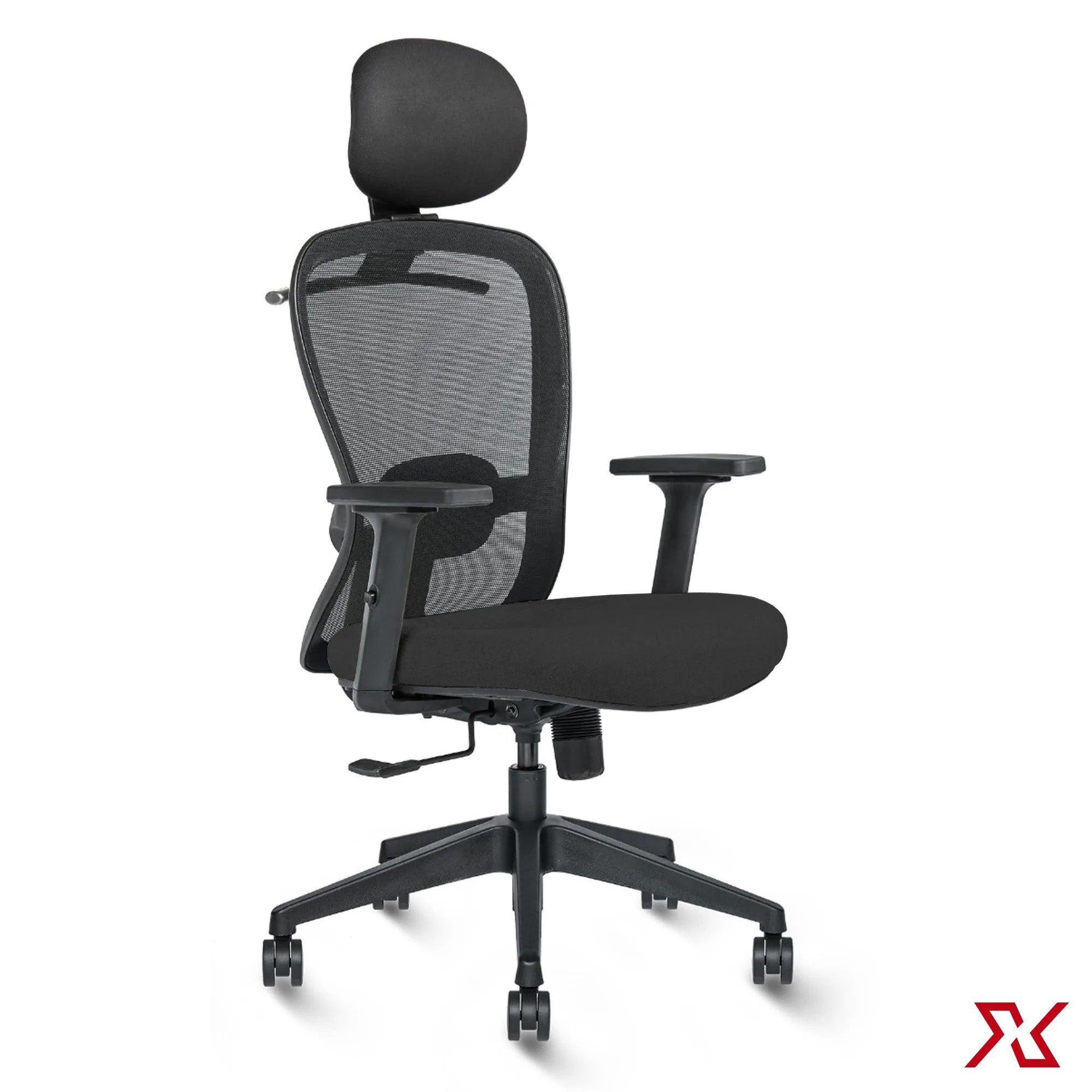 DUNE High Back LX (Black Chair) - Exclusiff Seating Sytems