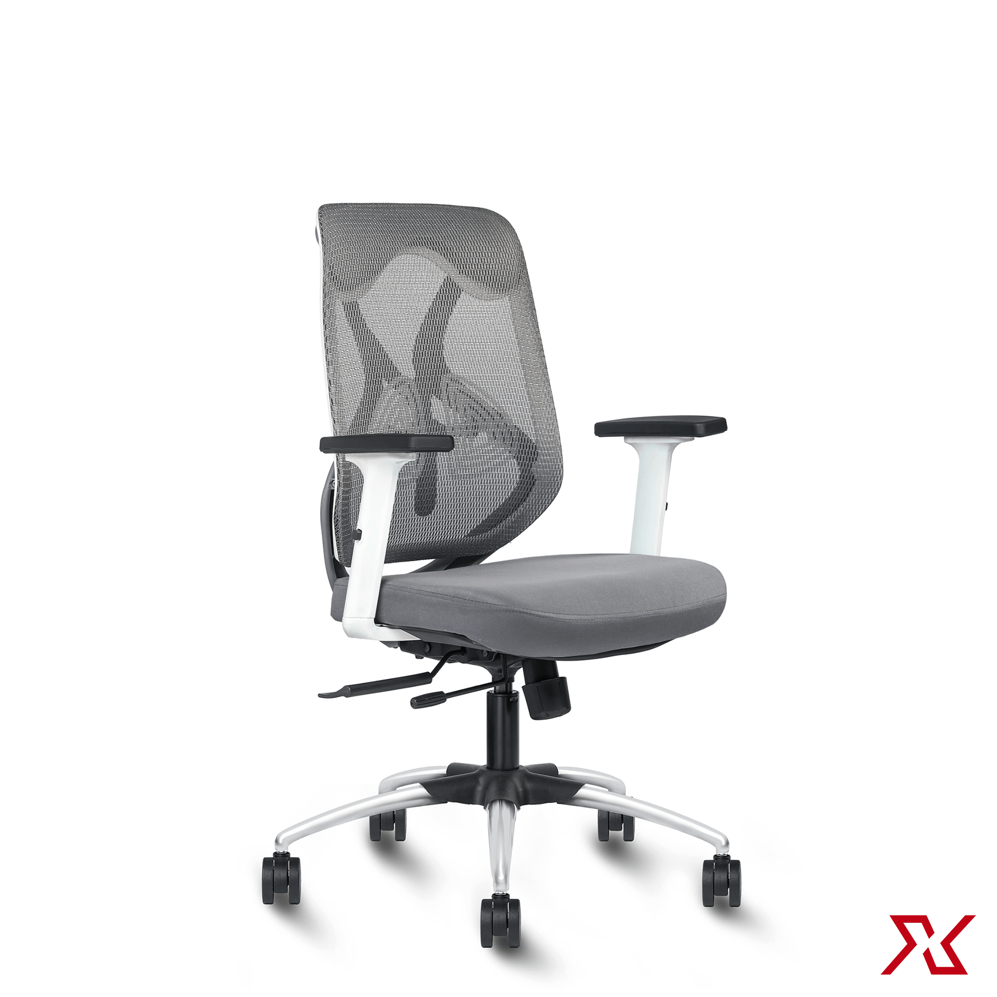 ZEN Medium Back ZX (Grey Chair)