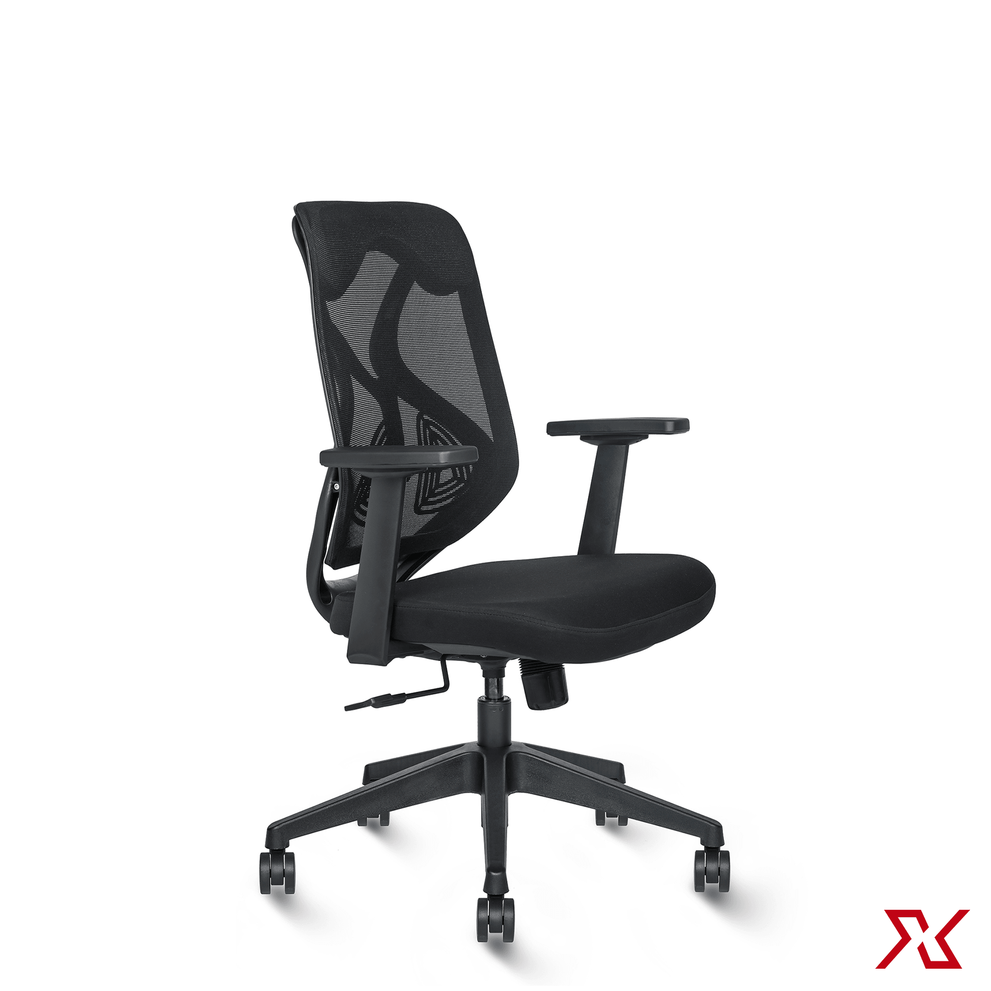 ZEN Medium Back Fly All (Black Chair)