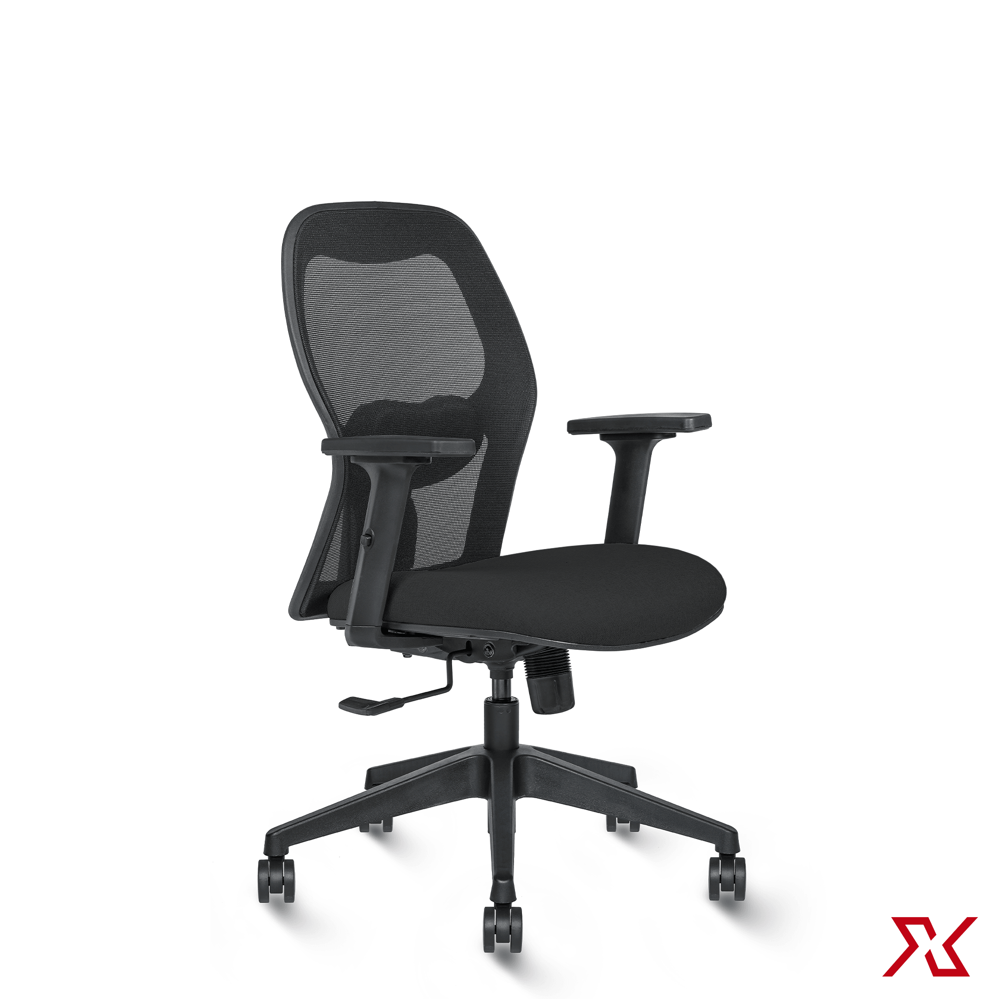 OSCAR Medium Back LX (Black Chair)