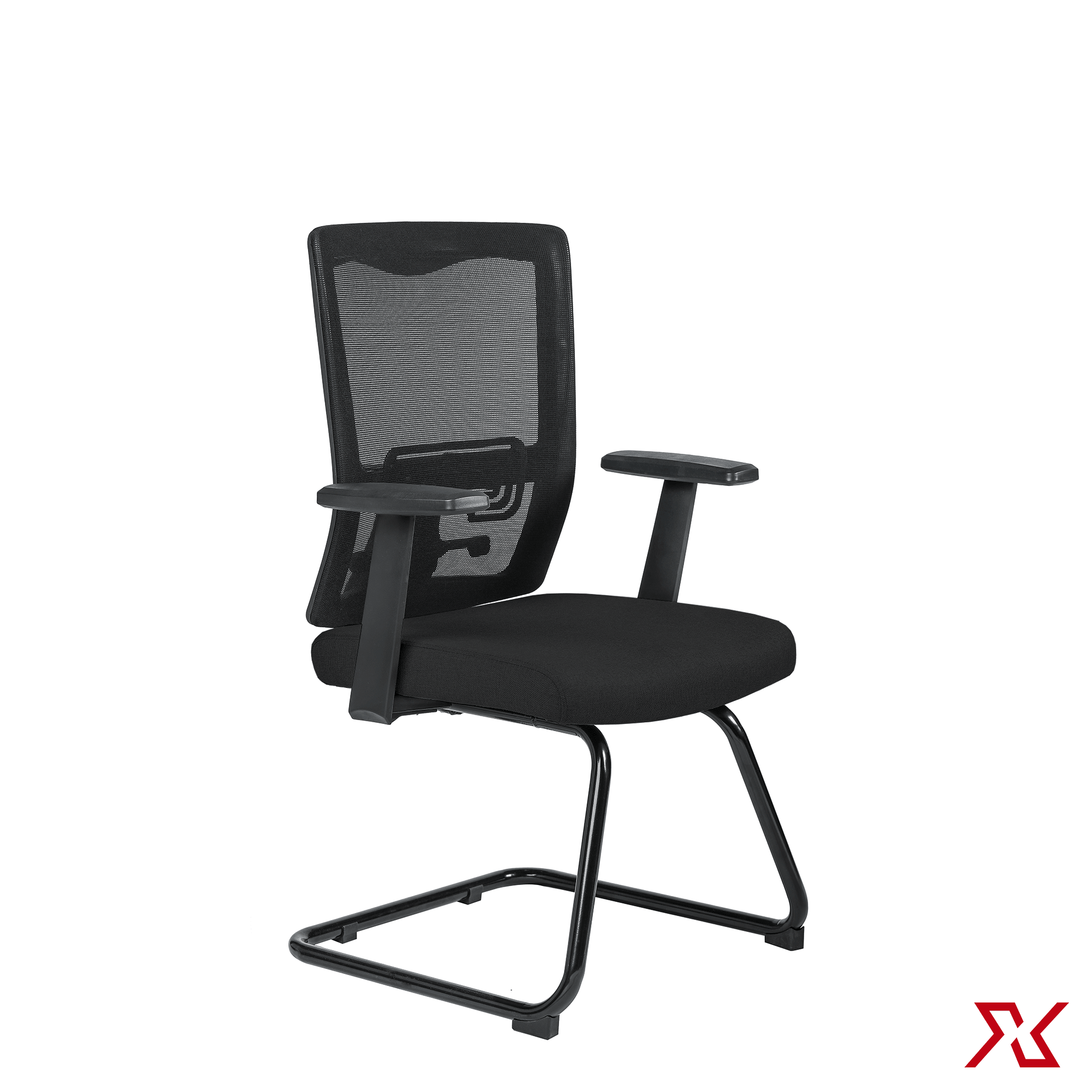 ZAP Medium Back Visitor (Black Chair)