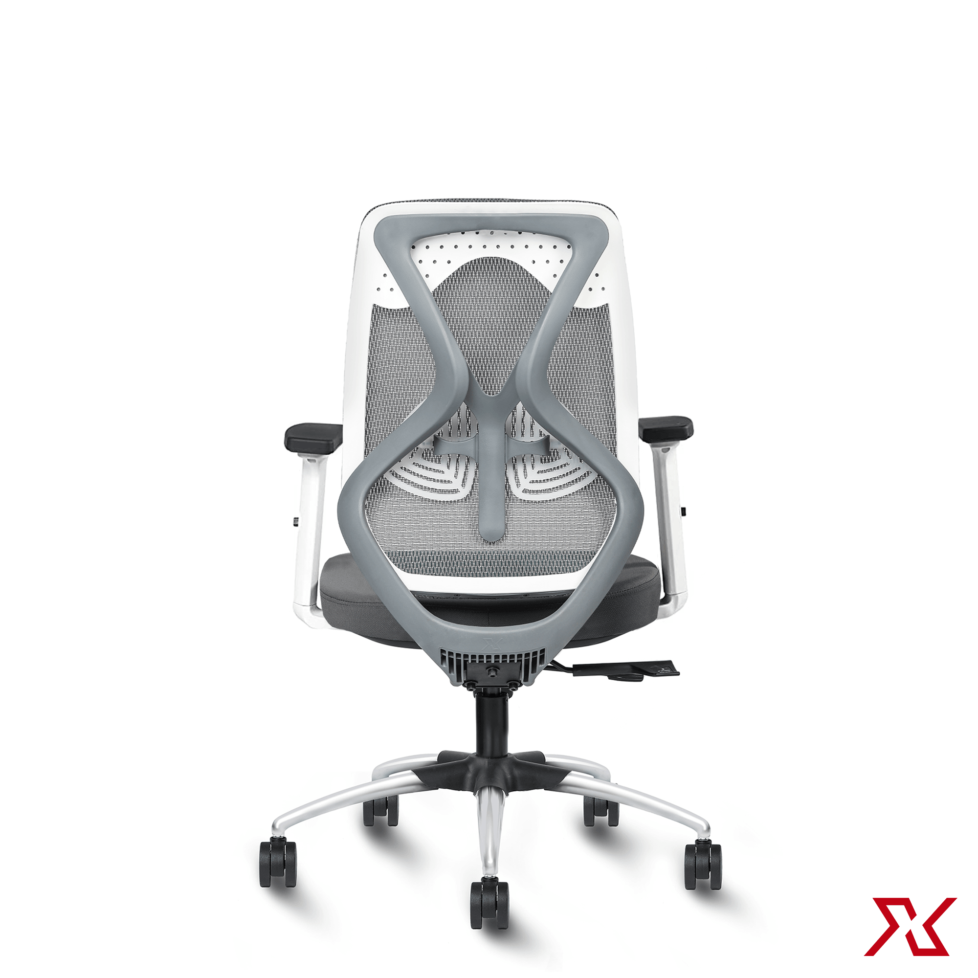 ZEN Medium Back ZX (Grey Chair)