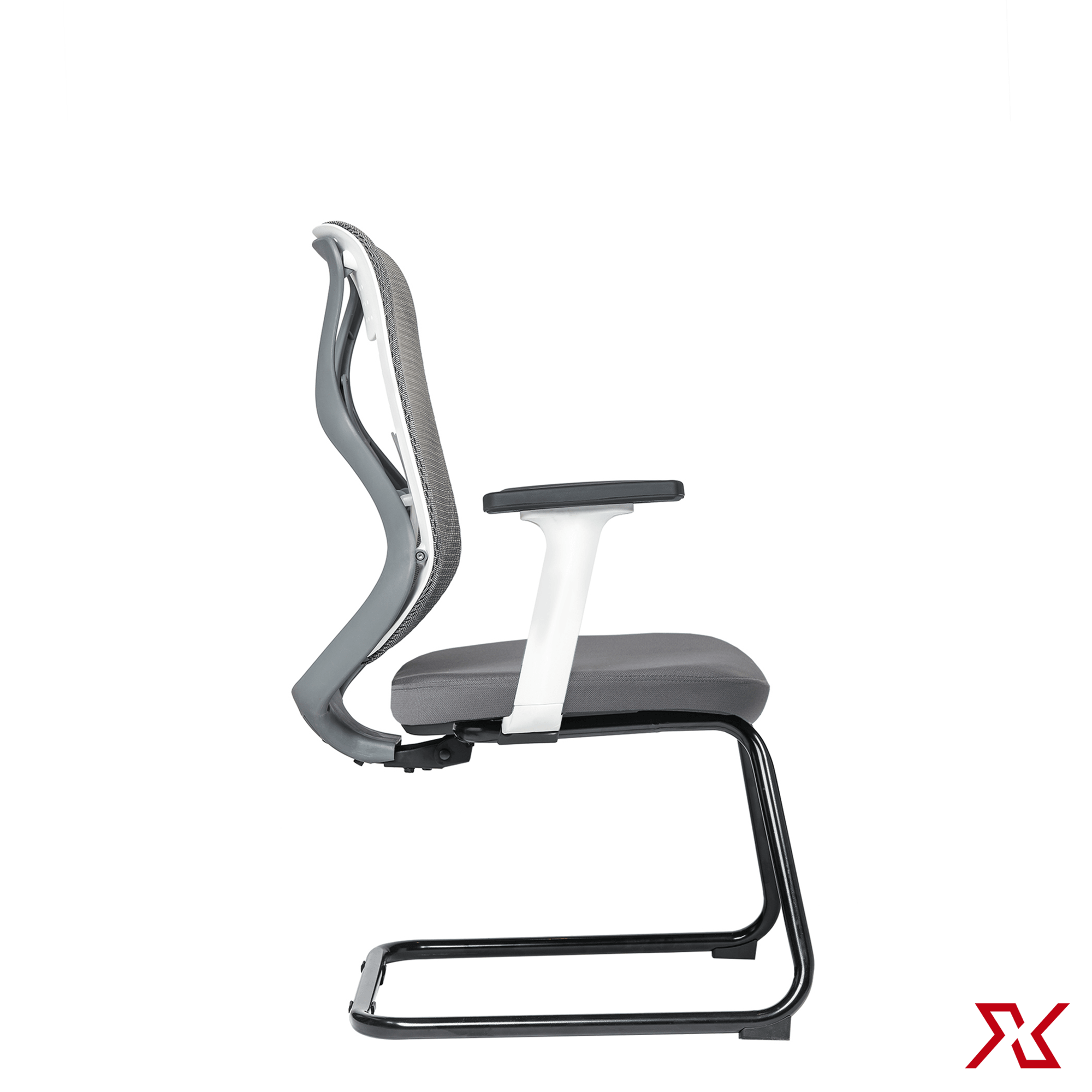 ZEN Visitor (Grey Chair) - Exclusiff Seating Sytems