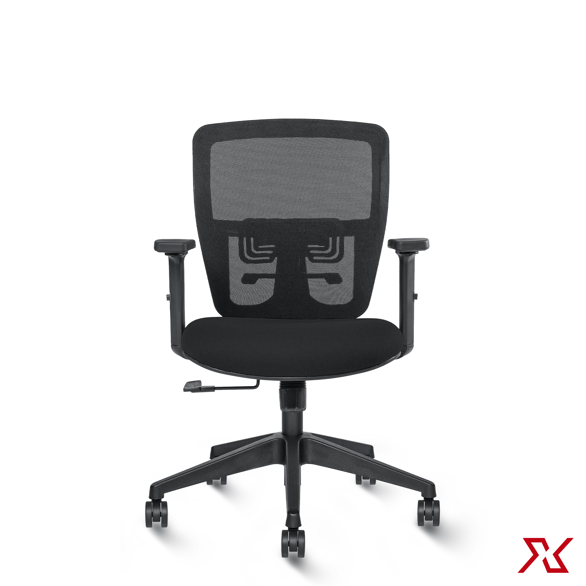 STORM Medium Back LX (Black Chair) - Exclusiff Seating Sytems