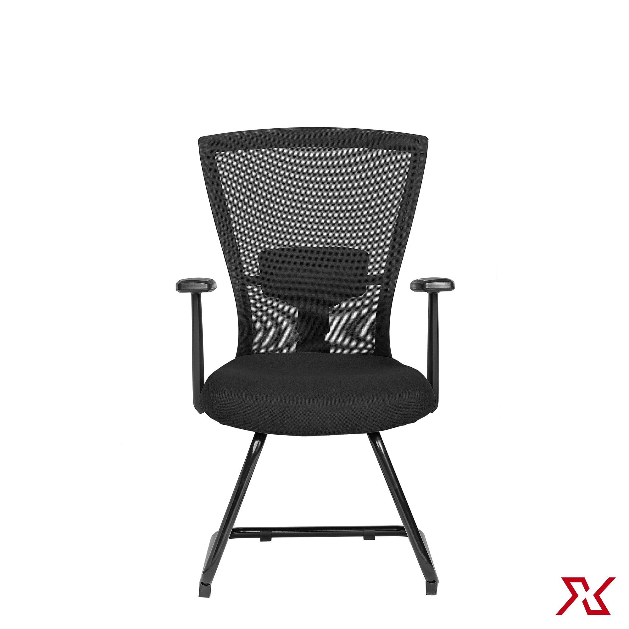 ZINC Medium Back Visitor (Black Chair)