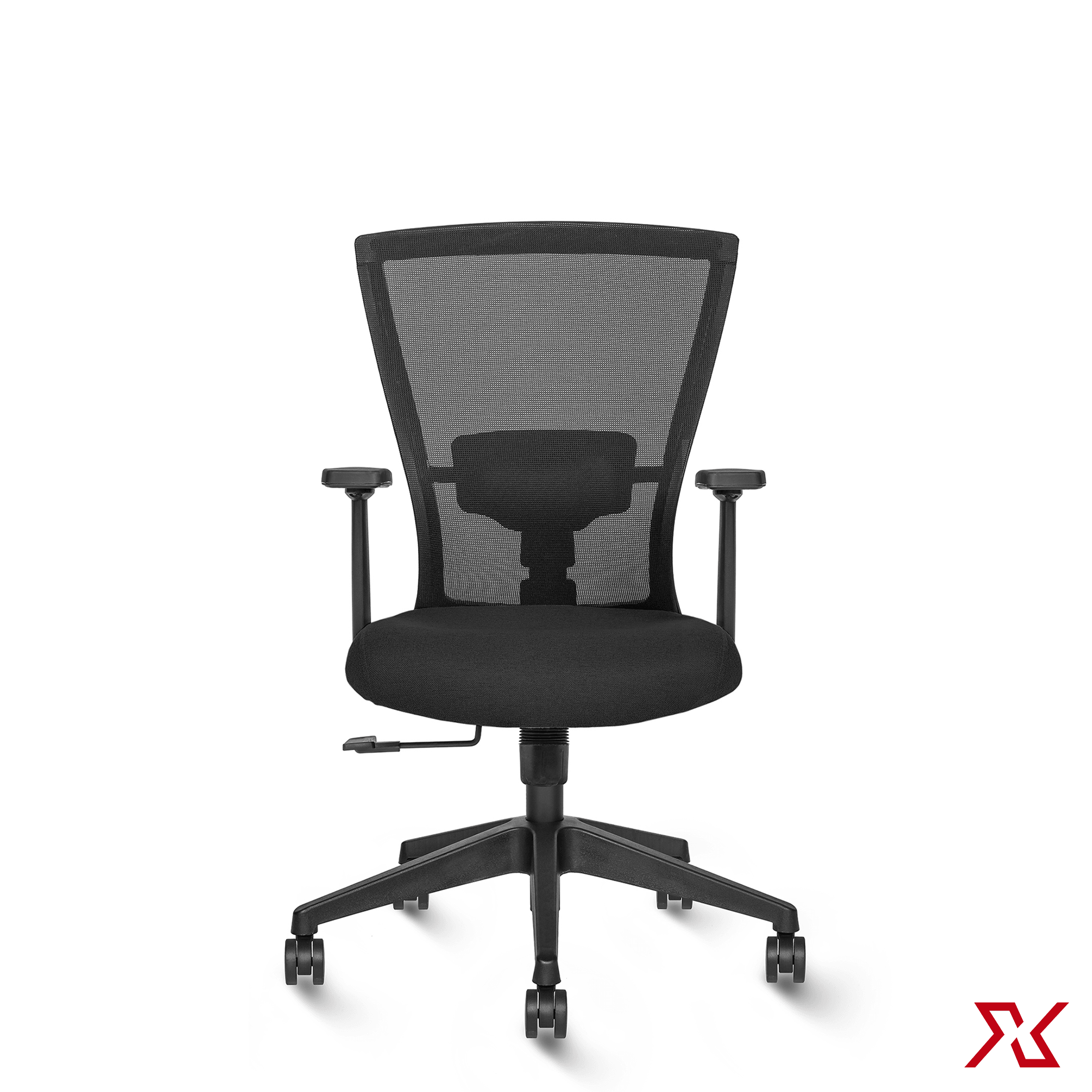 ZINC Medium Back Fly (Black Chair) - Exclusiff Seating Sytems