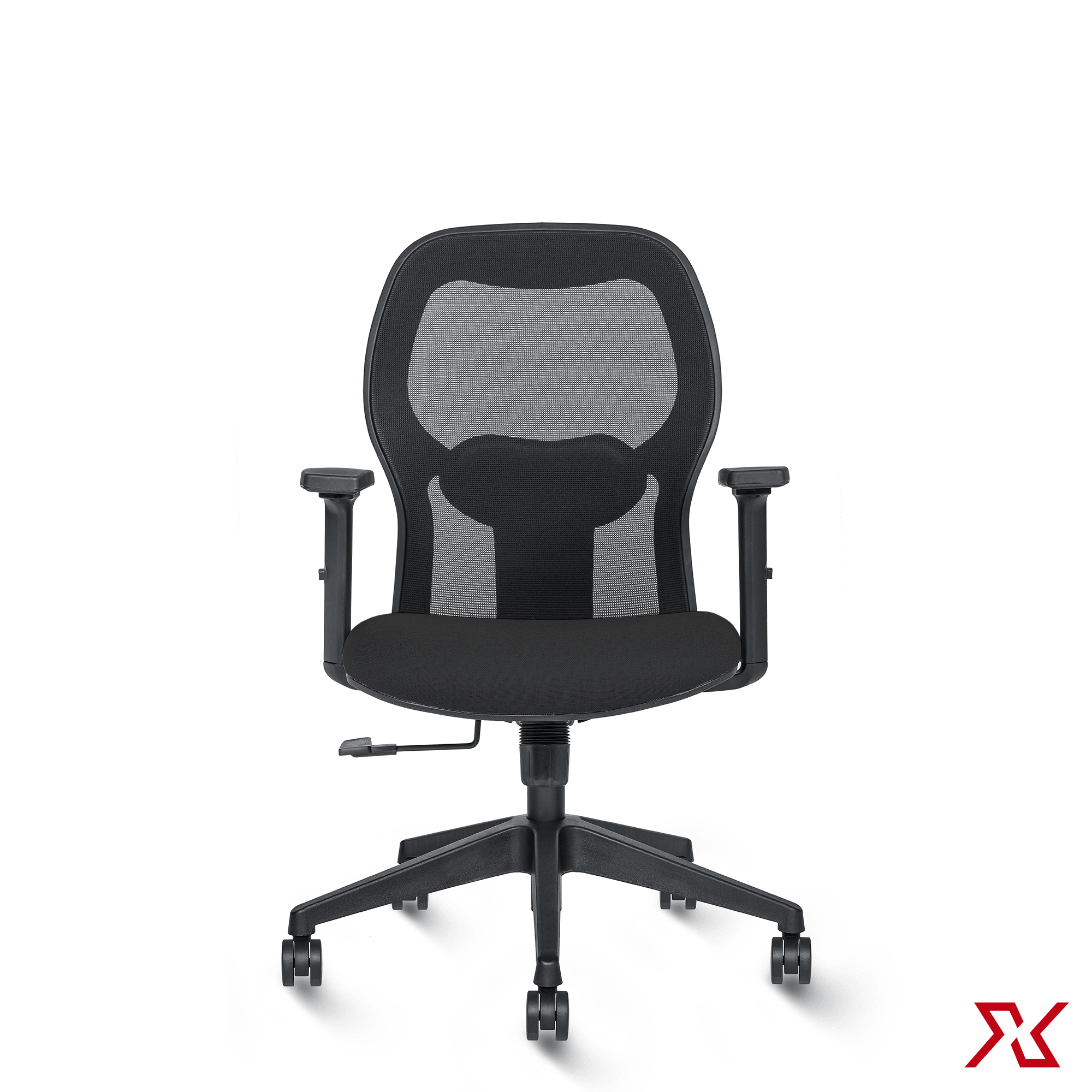 OSCAR Medium Back LX (Black Chair) - Exclusiff Seating Sytems
