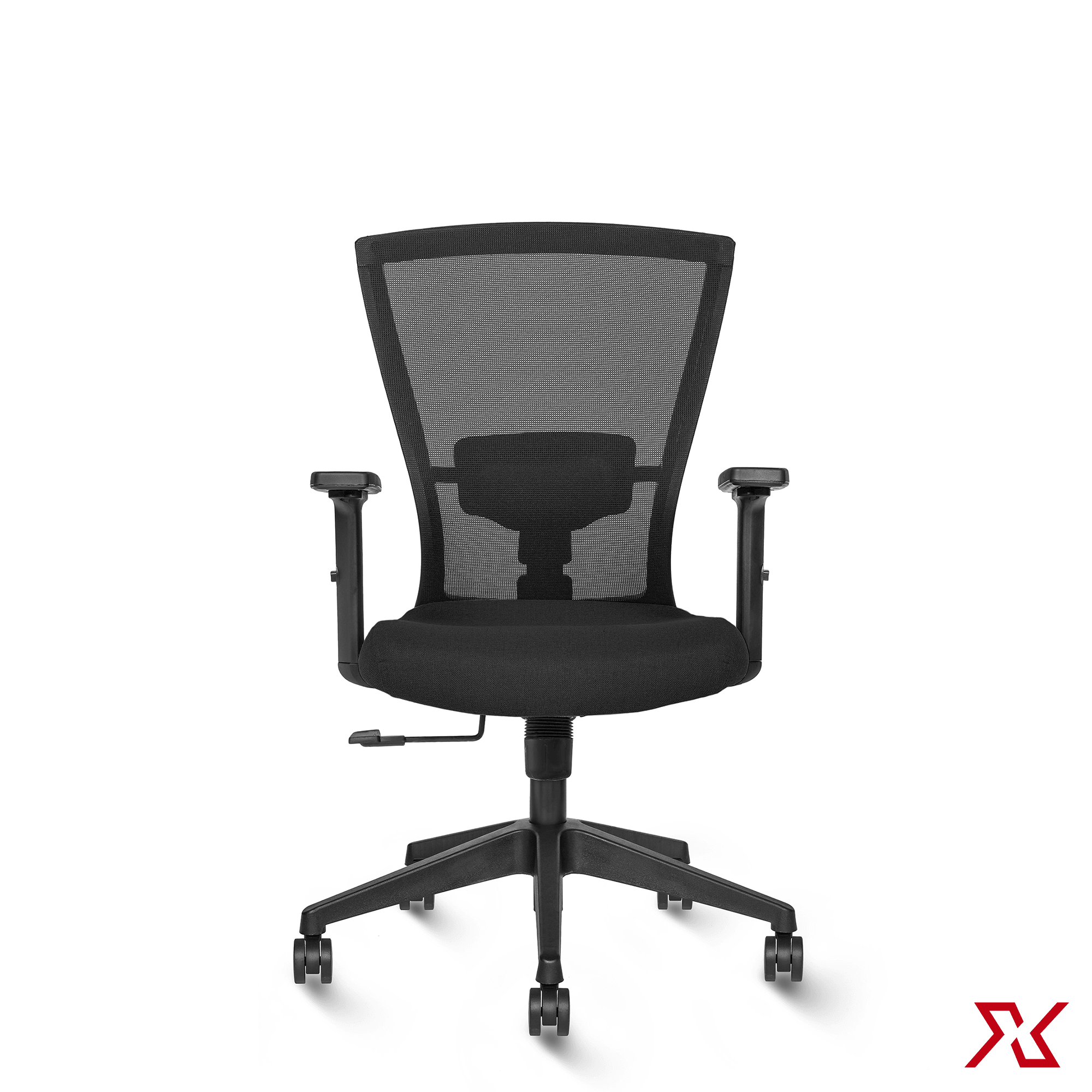 ZINC Medium Back LX (Black Chair) - Exclusiff Seating Sytems