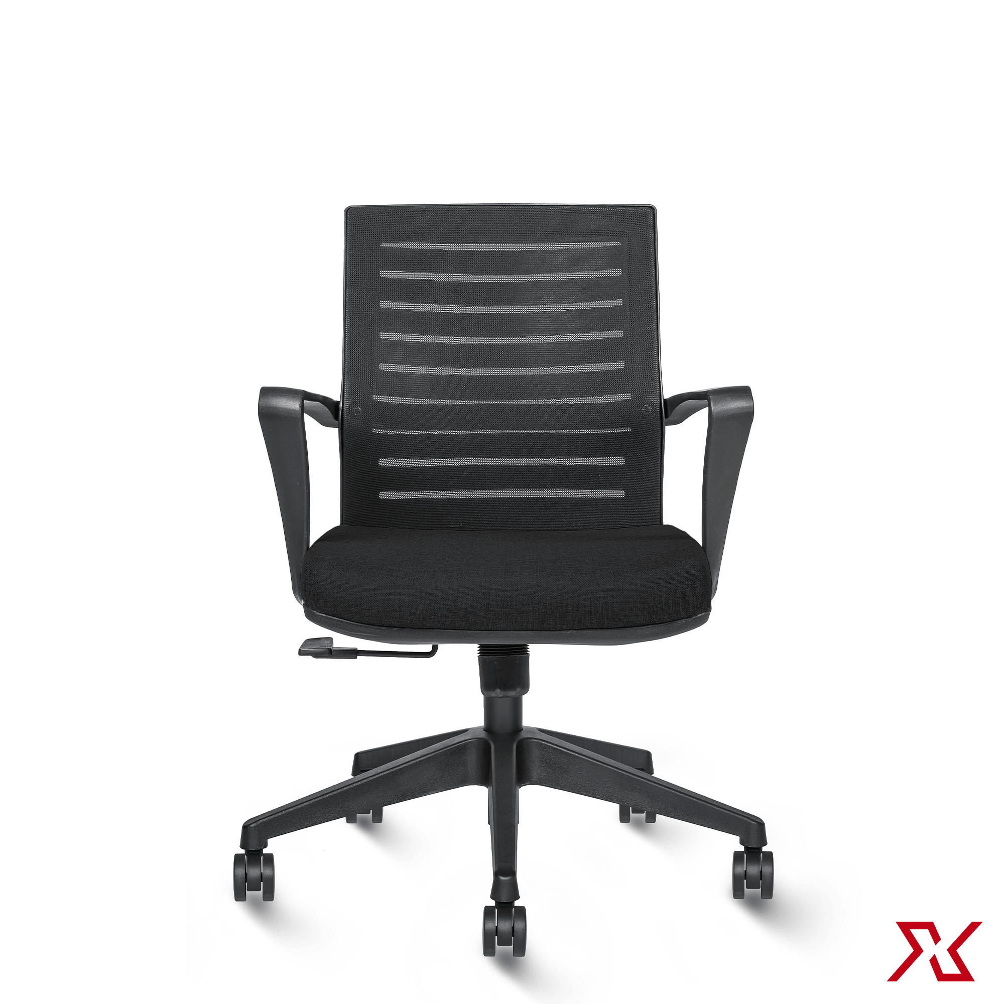 TOM Medium Back (Black Chair) - Exclusiff Seating Sytems