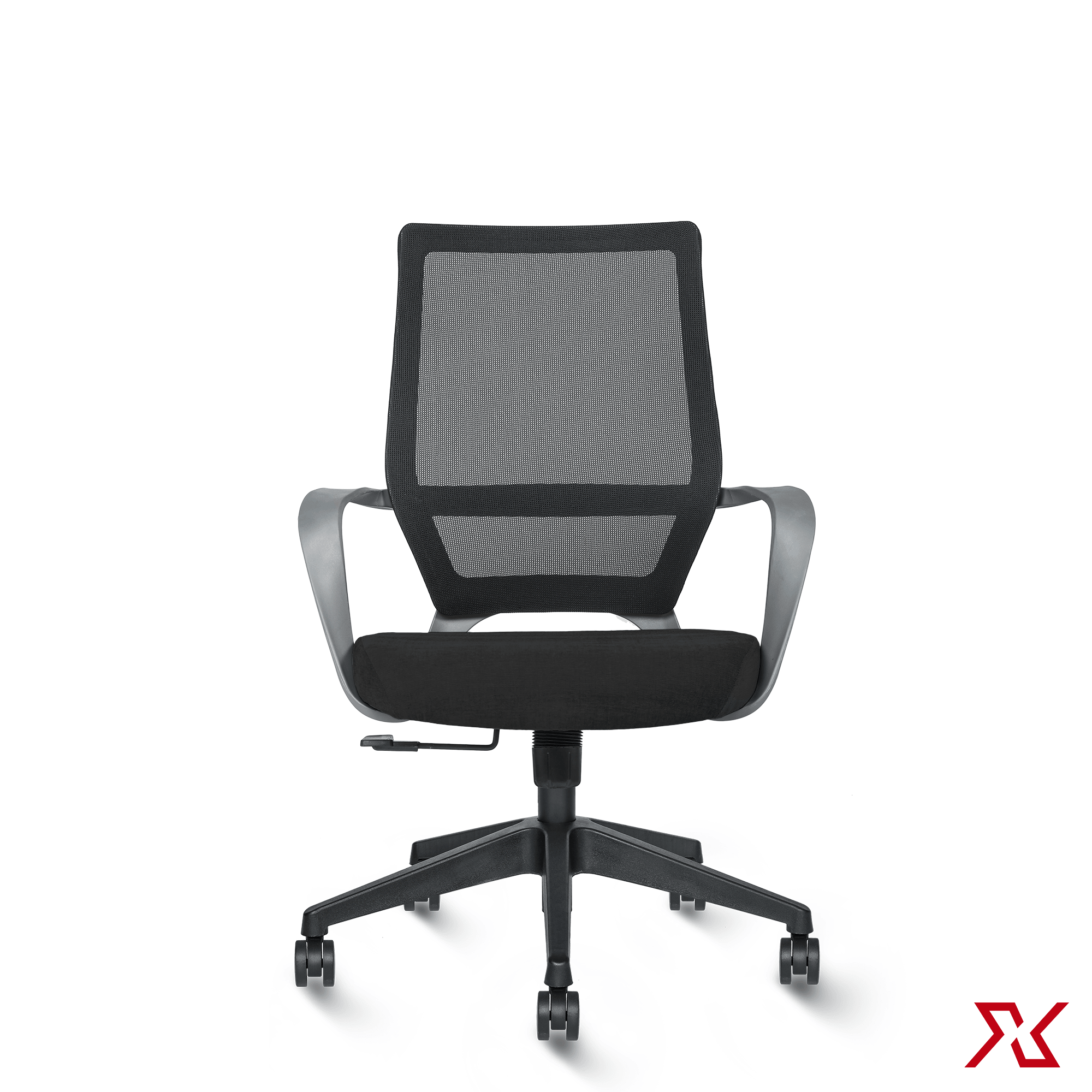 ZAK Medium Back (Black Chair) - Exclusiff Seating Sytems