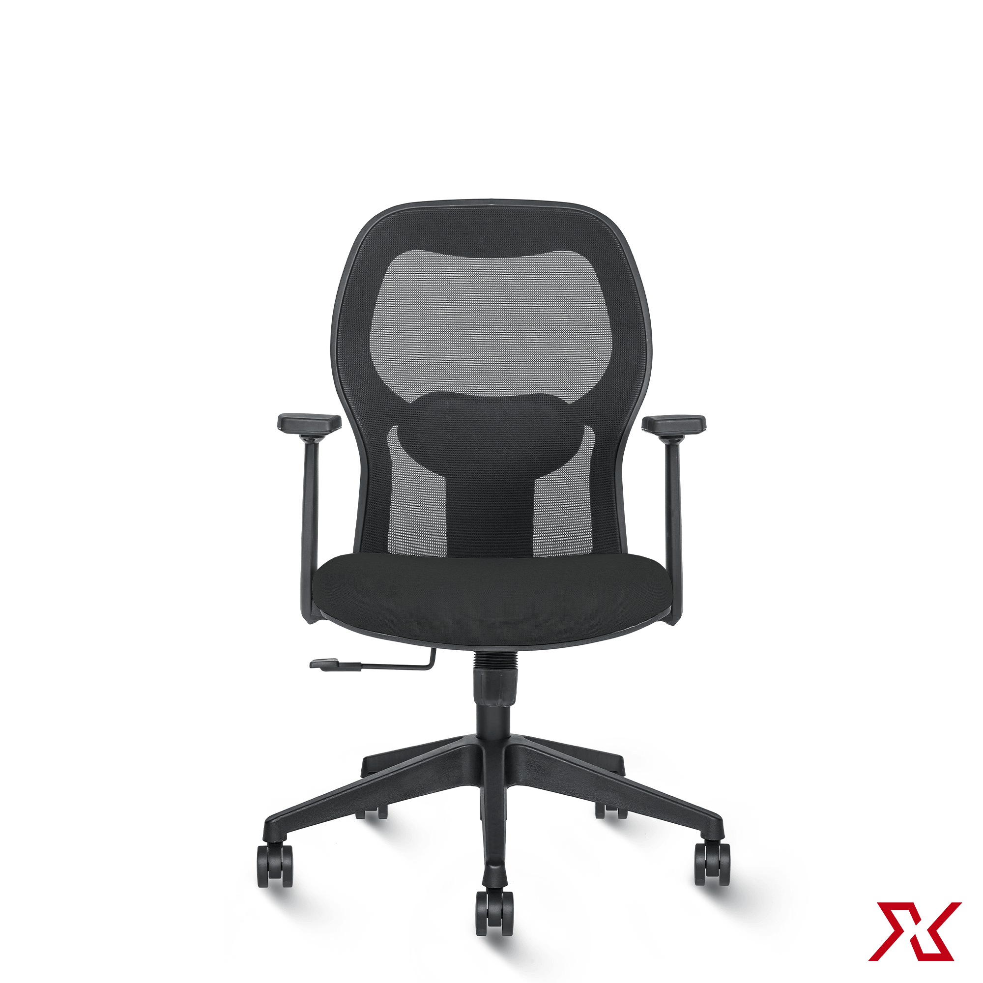 OSCAR Medium Back Fly (Black Chair) - Exclusiff Seating Sytems
