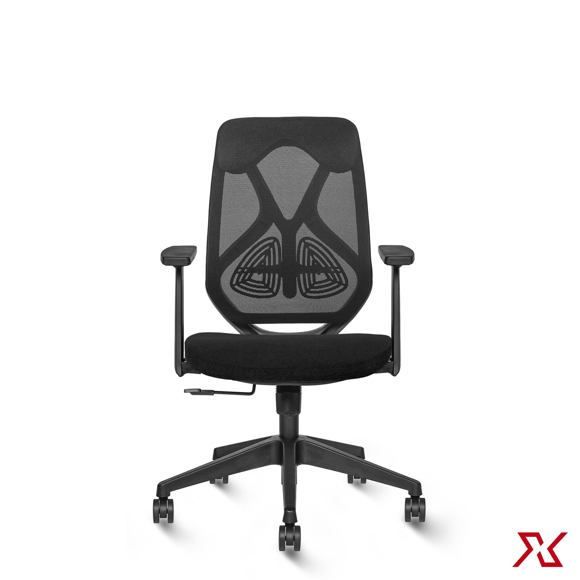 ZEN Medium Back Fly All (Black Chair)