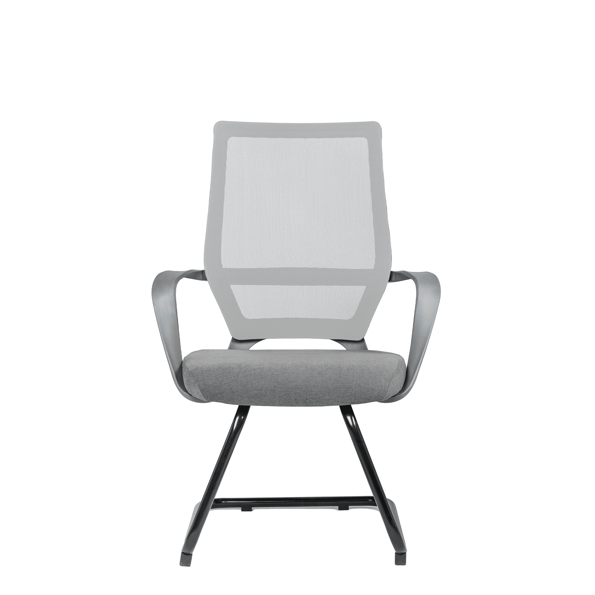 ZAK Medium Back Visitor (Grey Chair) - Exclusiff Seating Sytems
