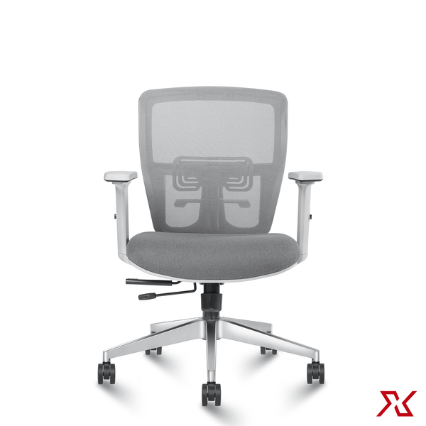 STORM Medium Back Grey Chair Exclusiff Seating Sytems