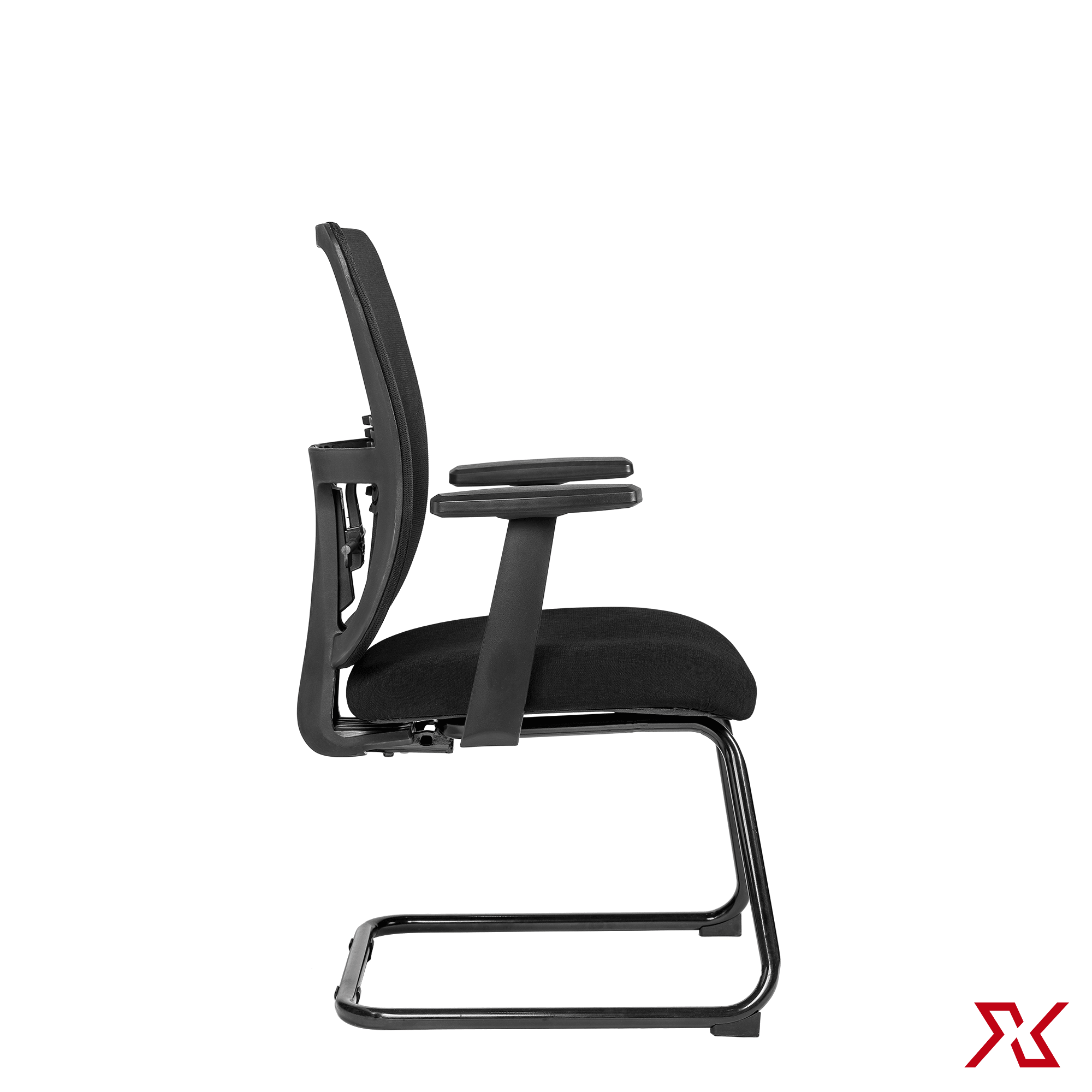 AMIGO Visitor (Black Chair) - Exclusiff Seating Sytems