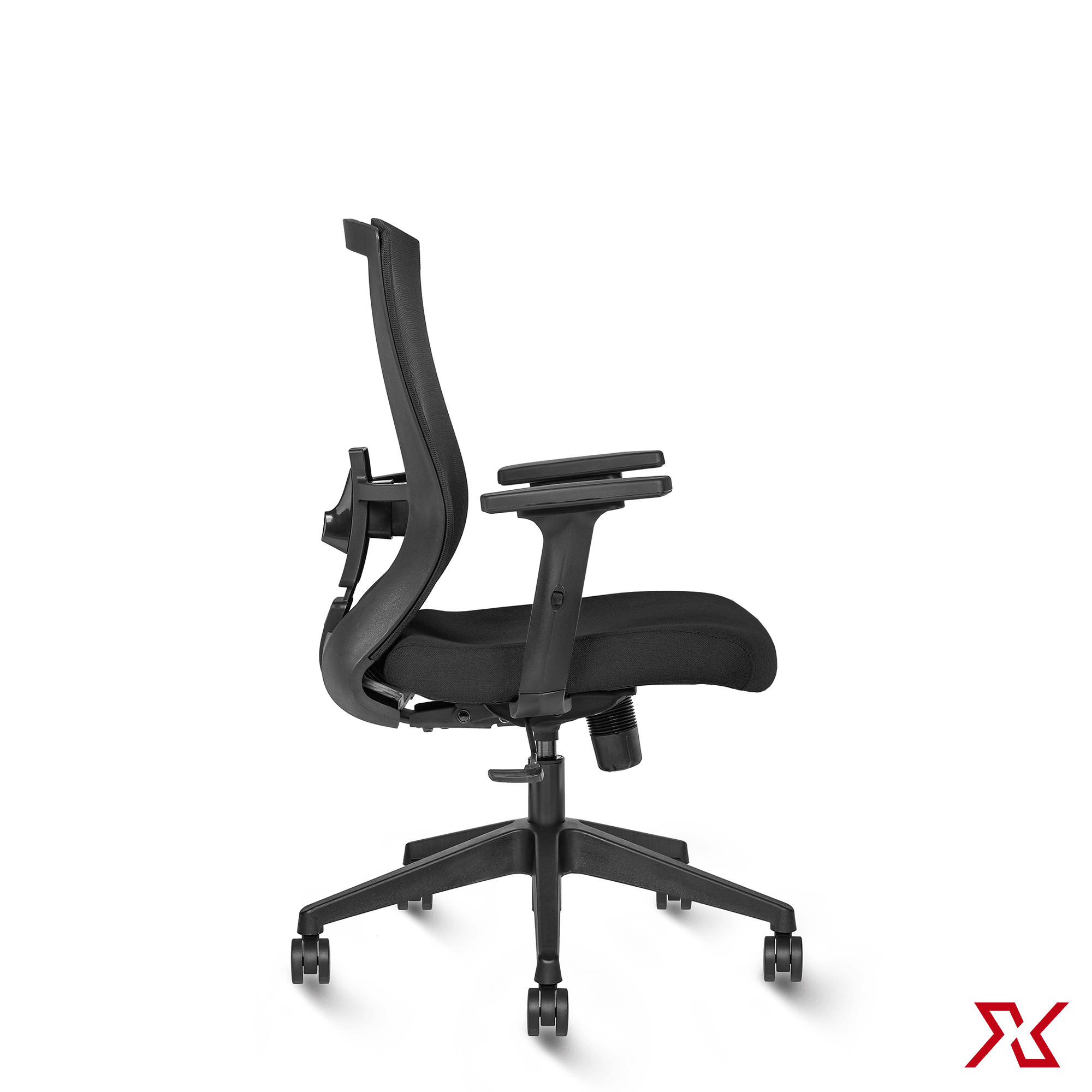 ZINC Medium Back LX (Black Chair)