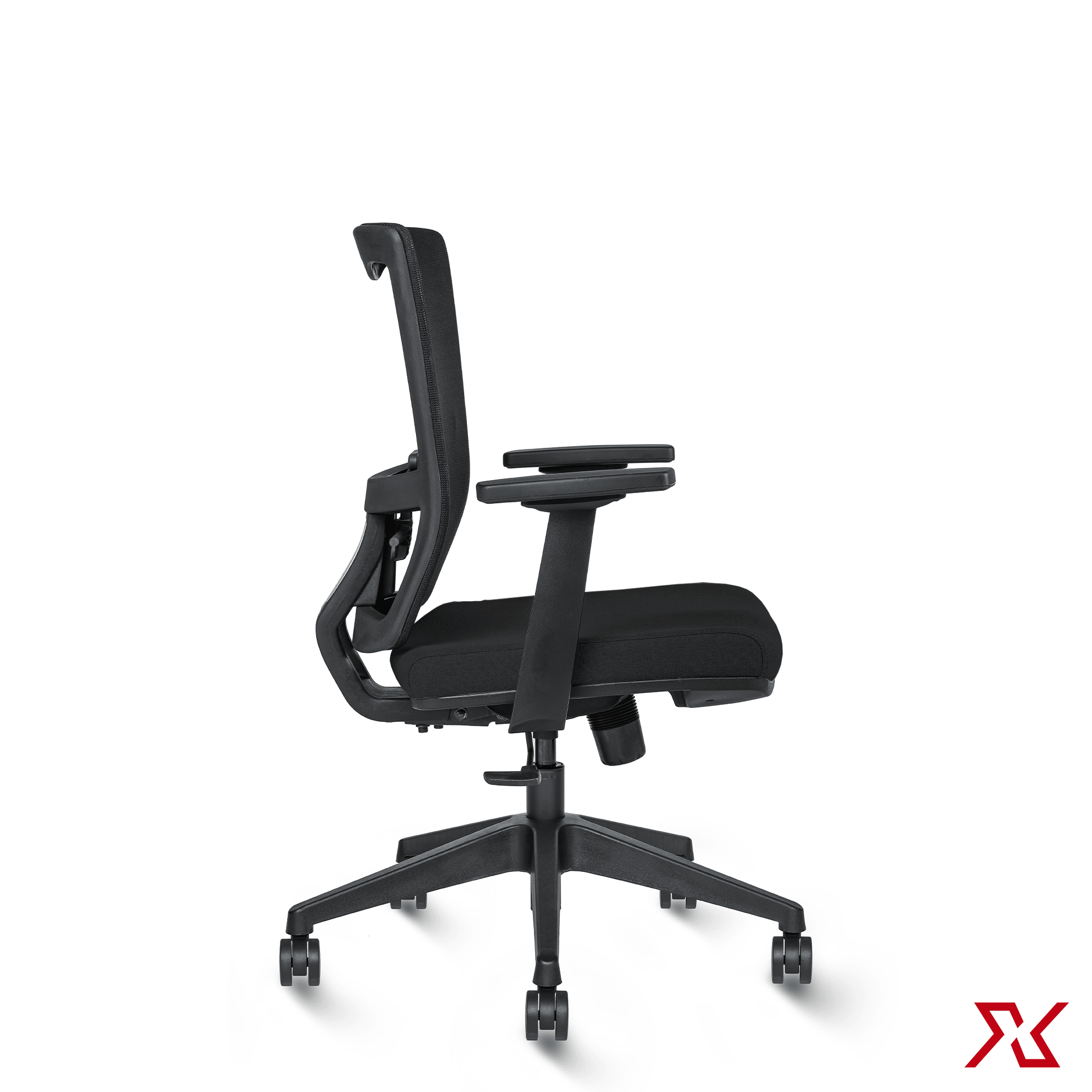 ZAP Medium Back Fly (Black Chair) - Exclusiff Seating Sytems