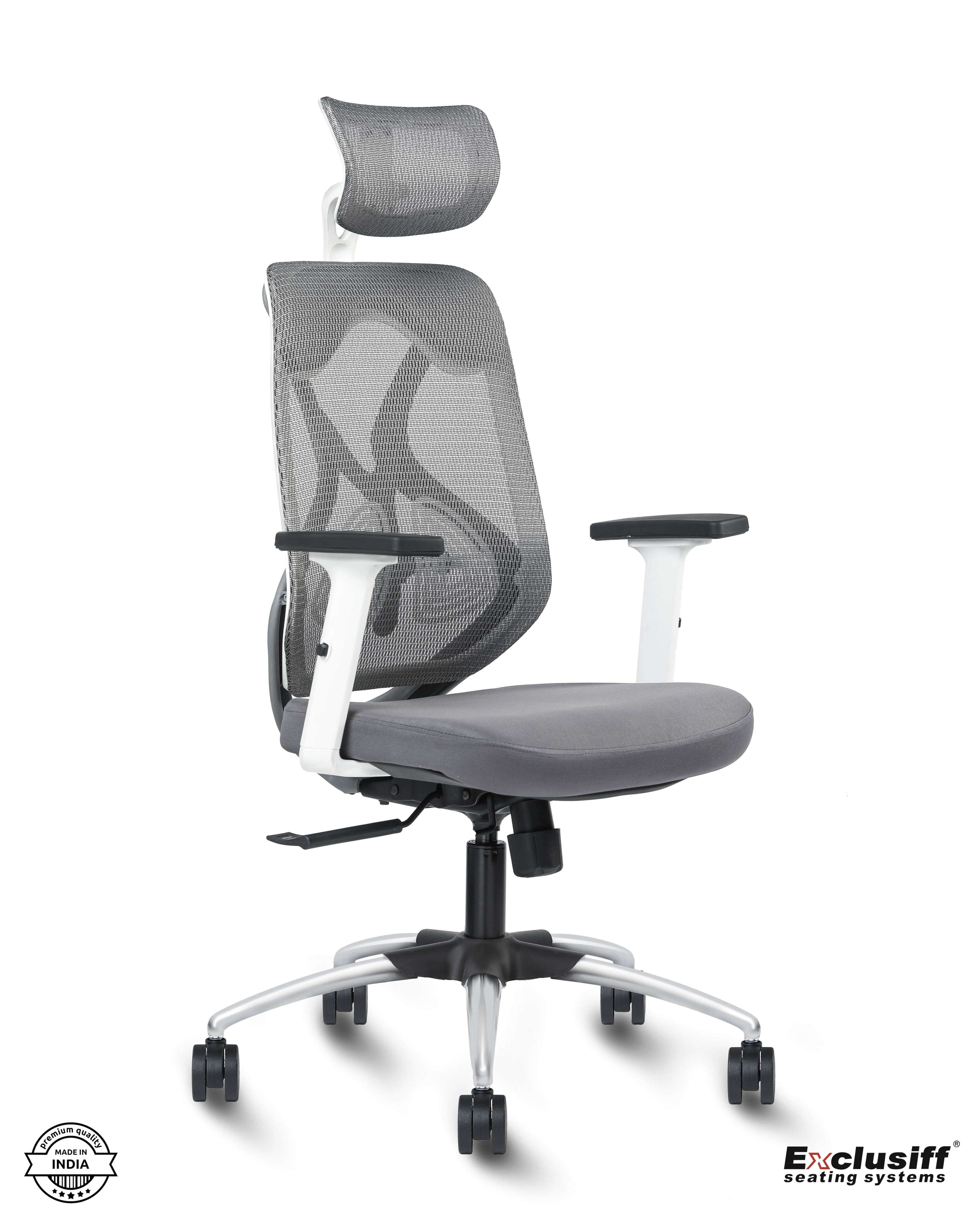 ZEN High Back ZX (Grey Chair)