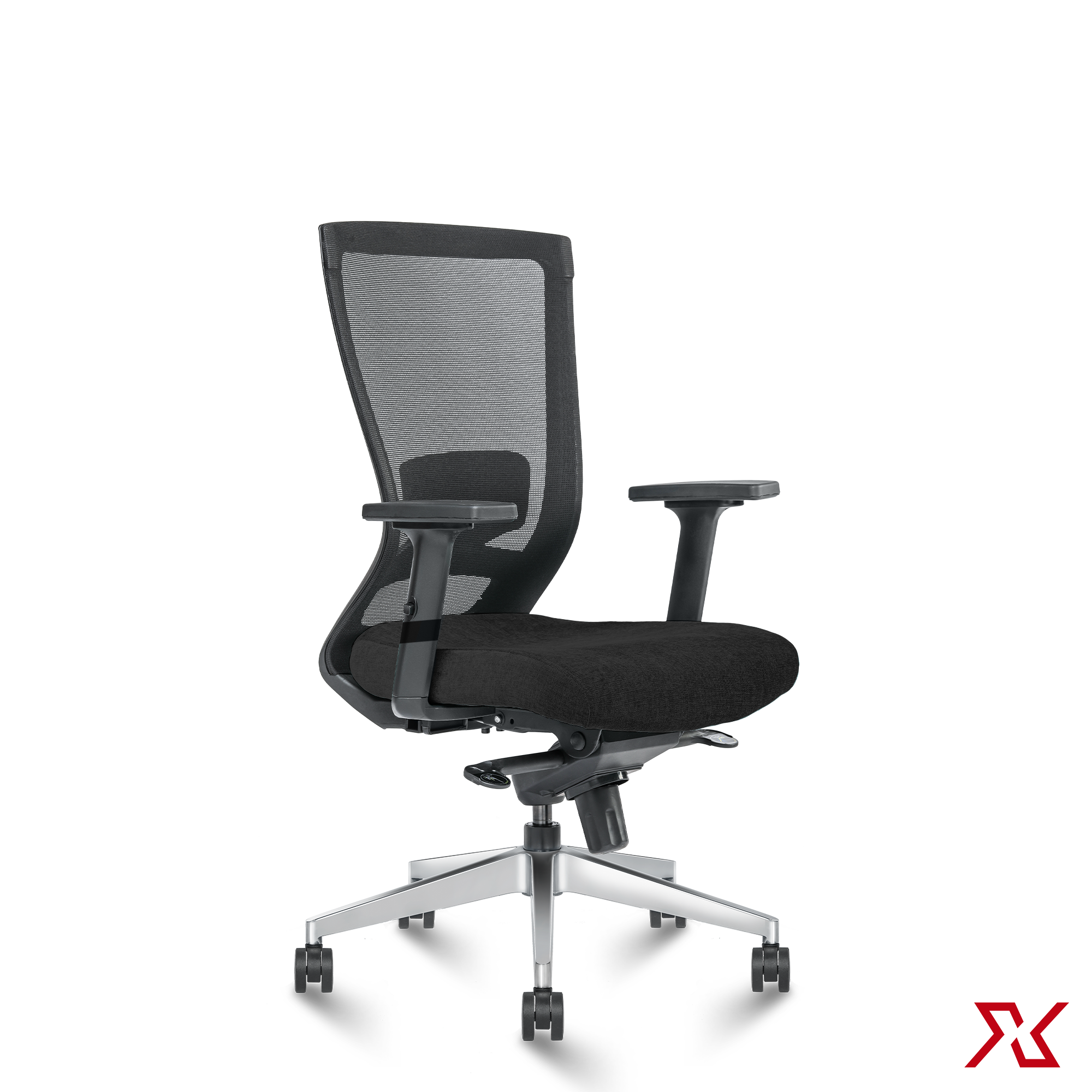 Echo Medium Back LX (Black Chair)