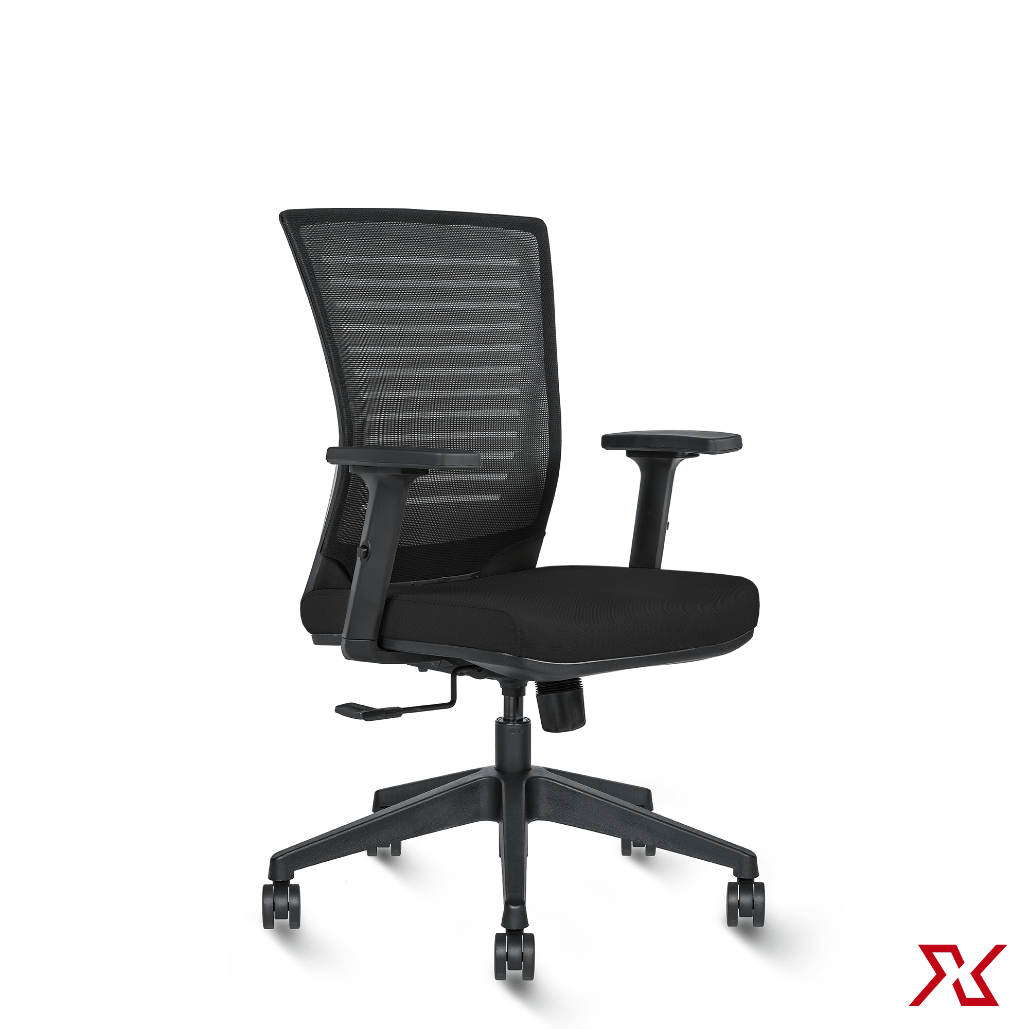 VINO Medium Back LX (Black Chair)