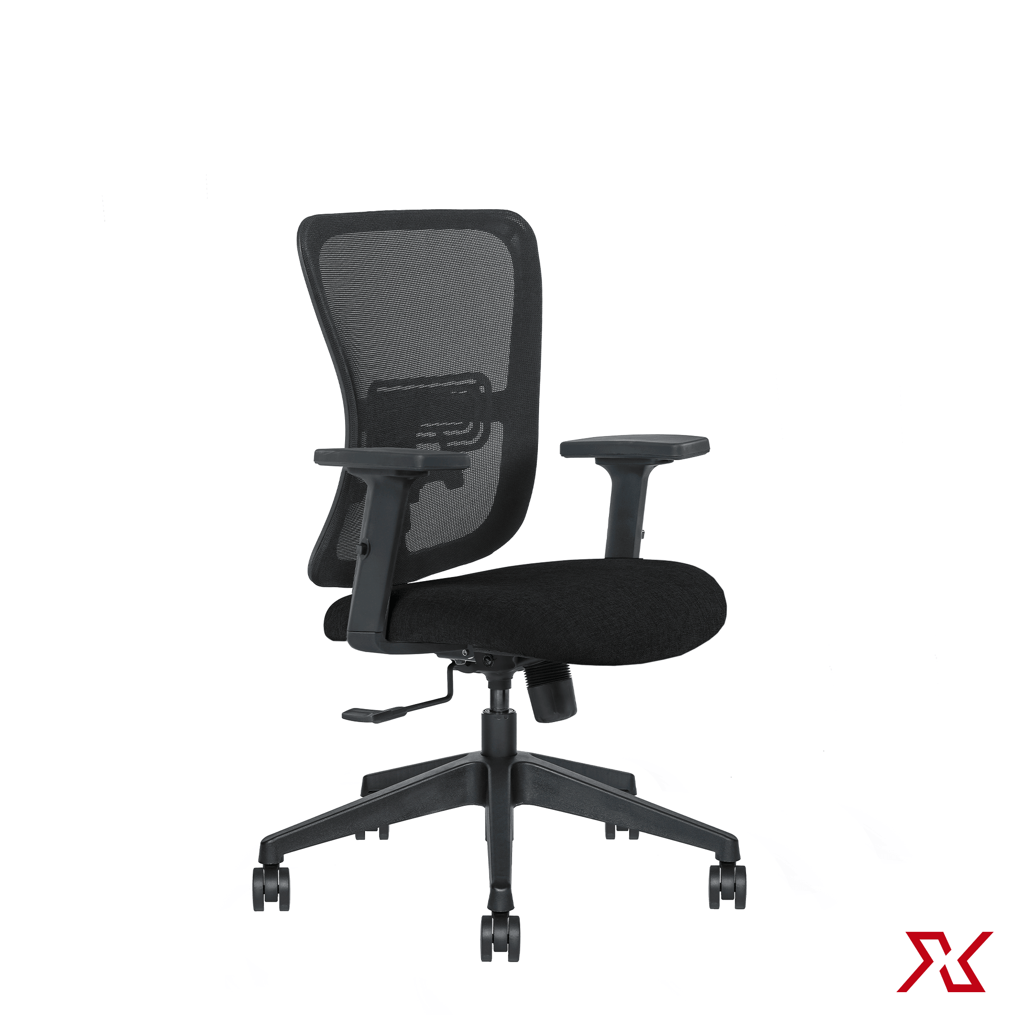 AMIGO Medium Back LX (Black Chair) - Exclusiff Seating Sytems