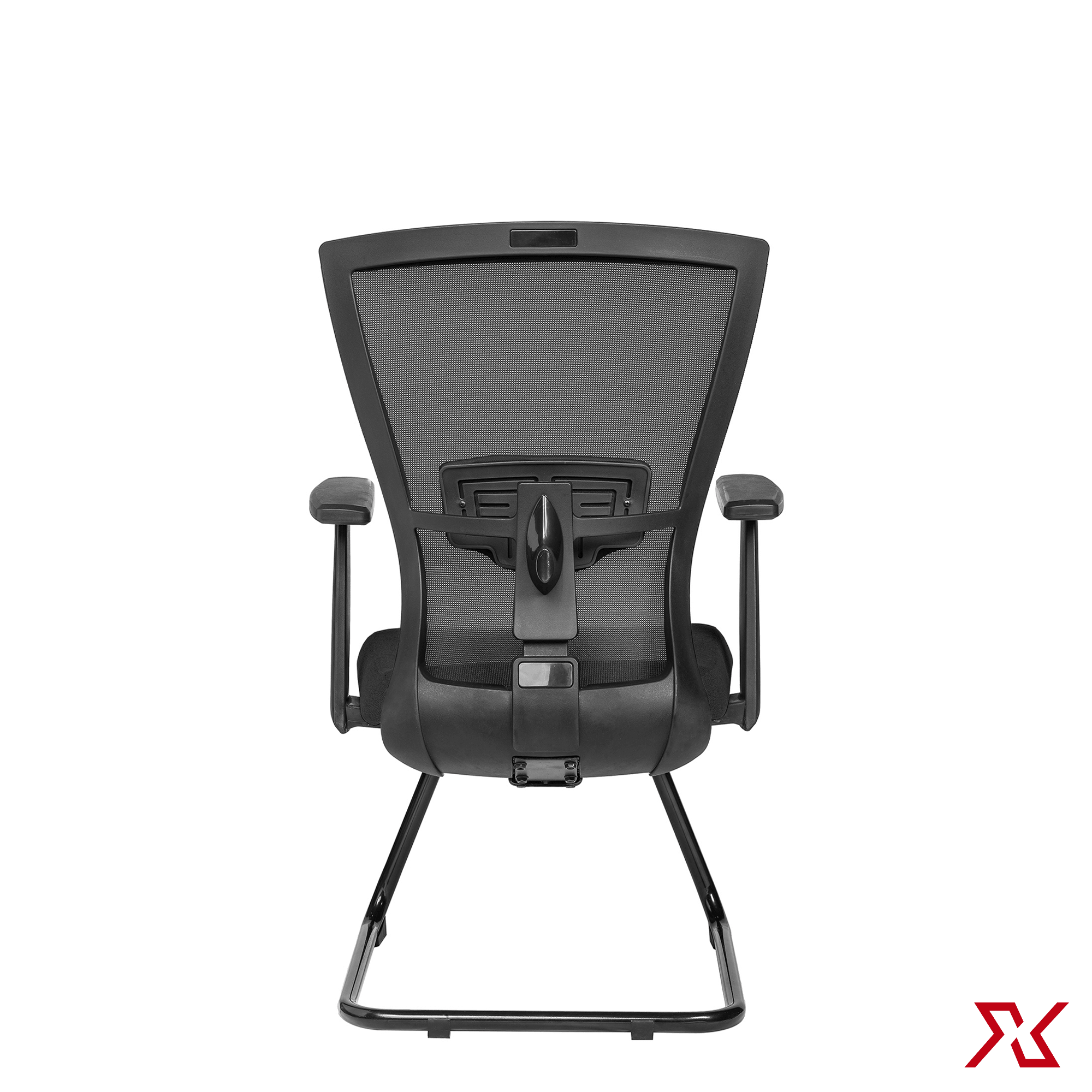 ZINC Medium Back Visitor Black Chair Exclusiff Seating Sytems