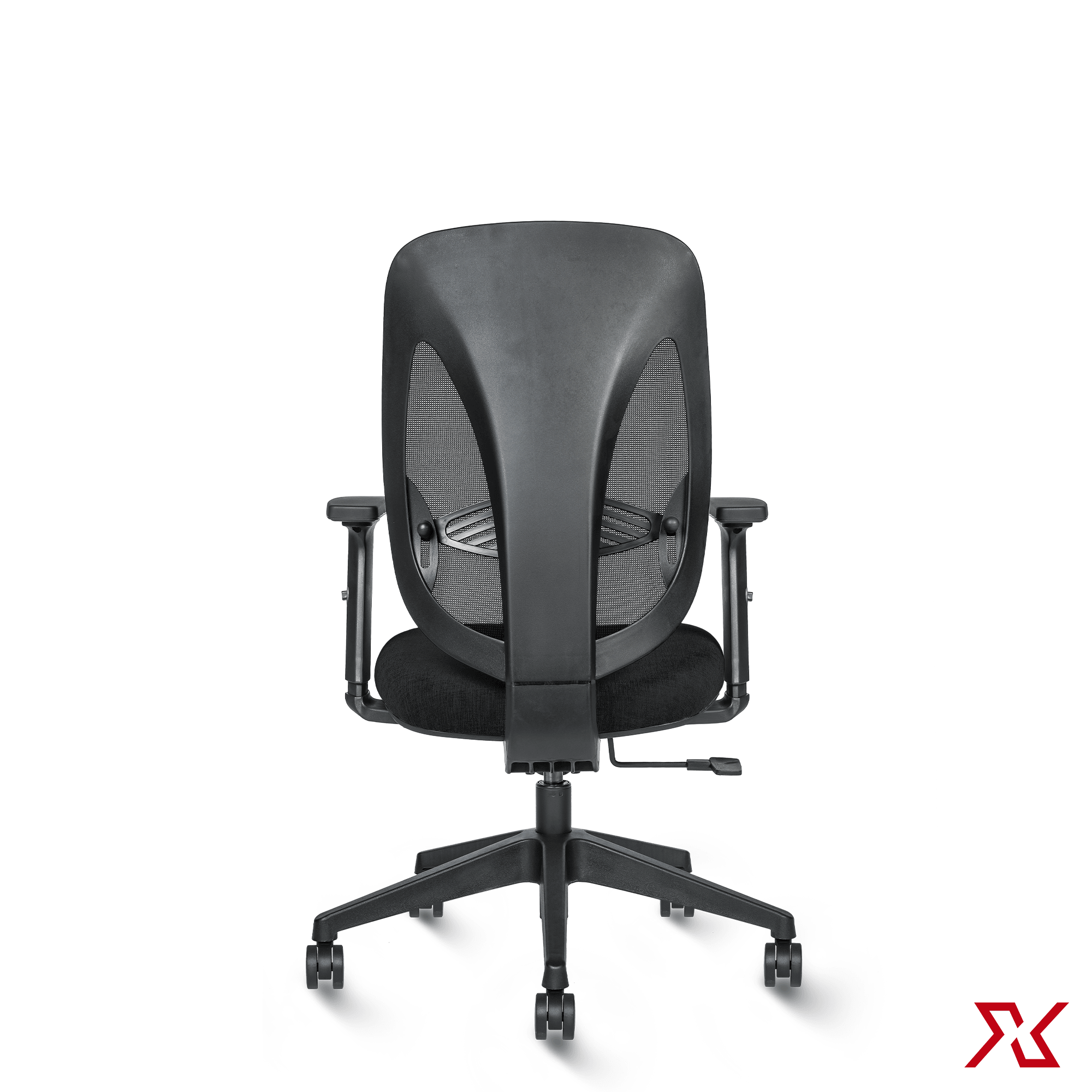 CLOUD Medium Back LX (Black Chair) - Exclusiff Seating Sytems