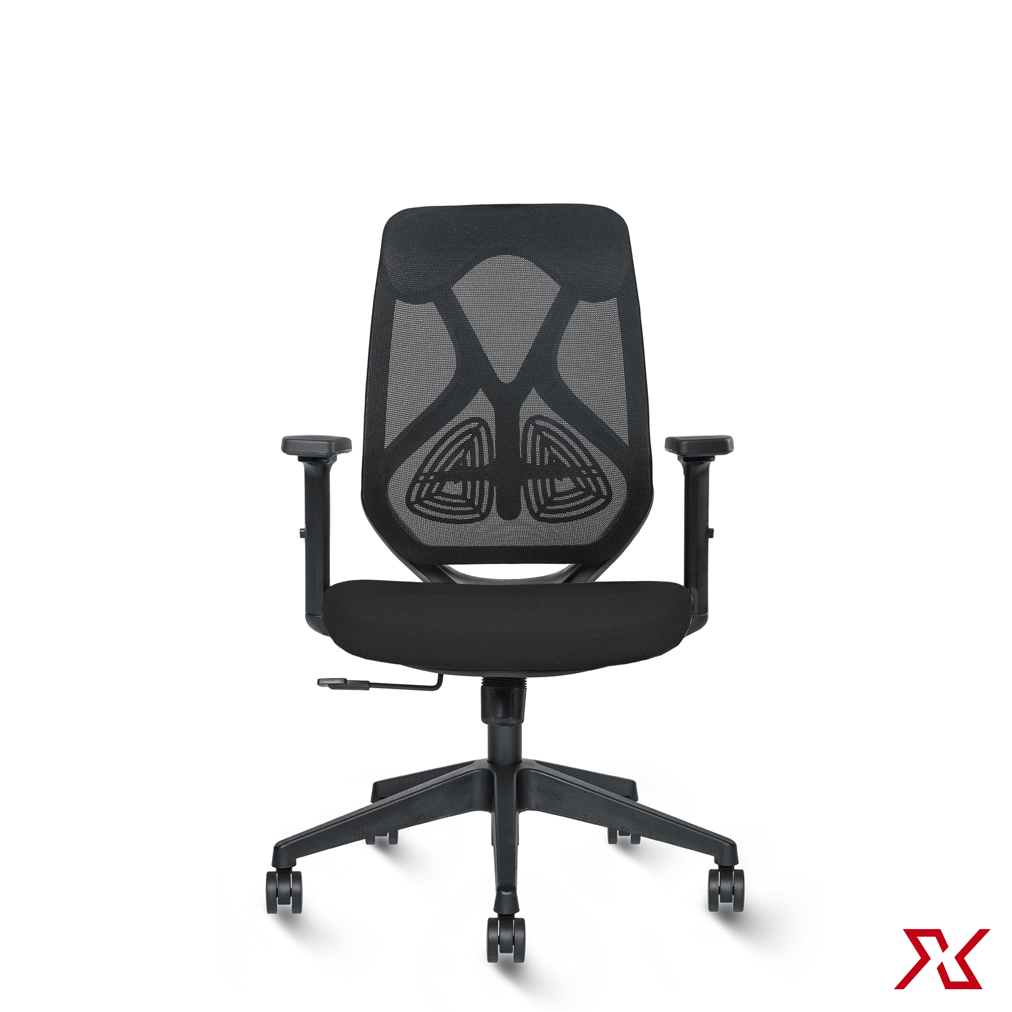 ZEN Medium Back LX (Black Chair) - Exclusiff Seating Sytems