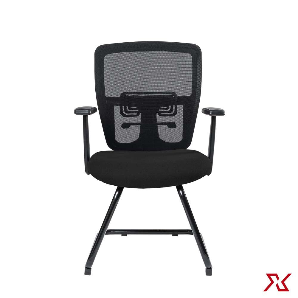 STORM Medium Back Visitor (Black Chair) - Exclusiff Seating Sytems