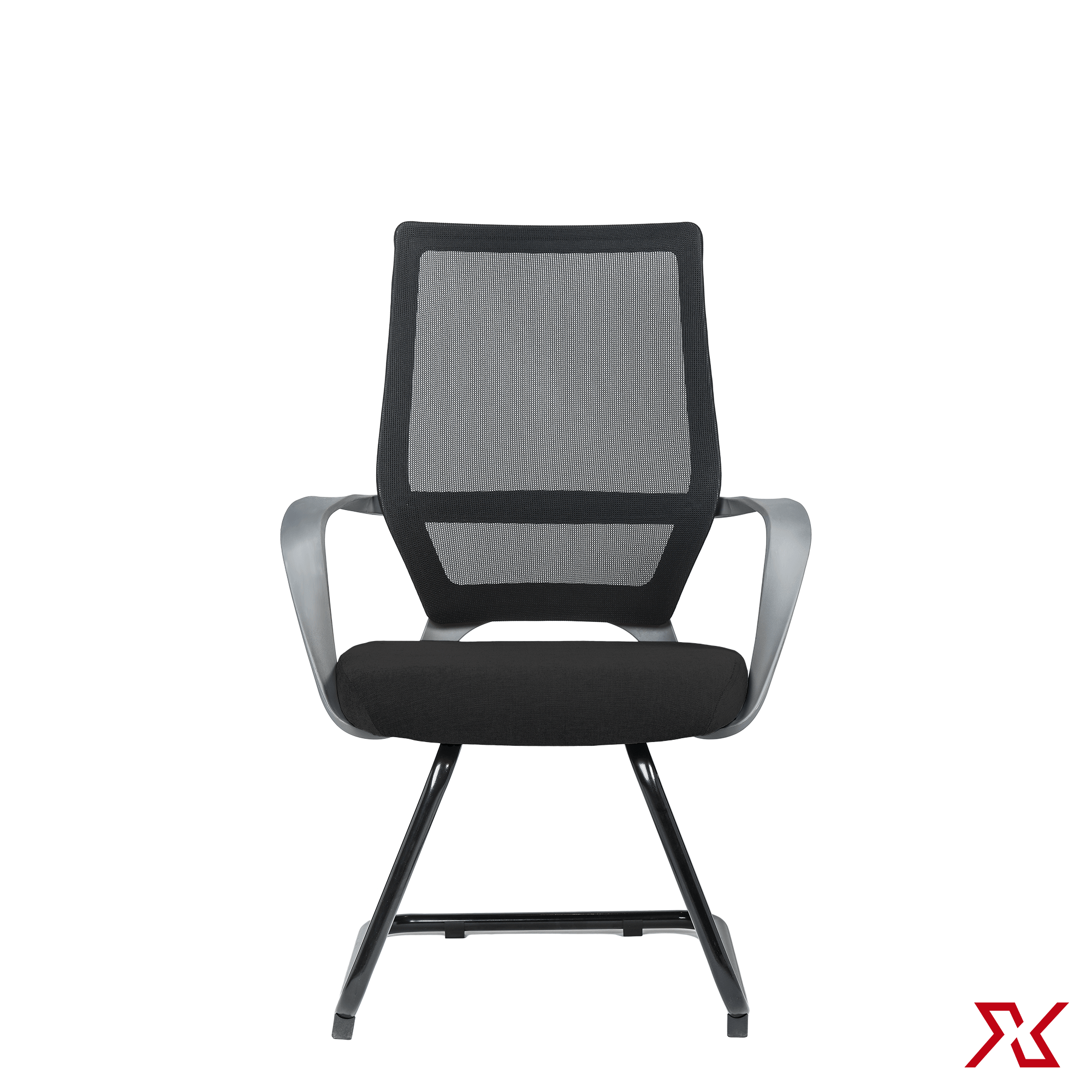 ZAK Medium Back Visitor (Black Chair) - Exclusiff Seating Sytems