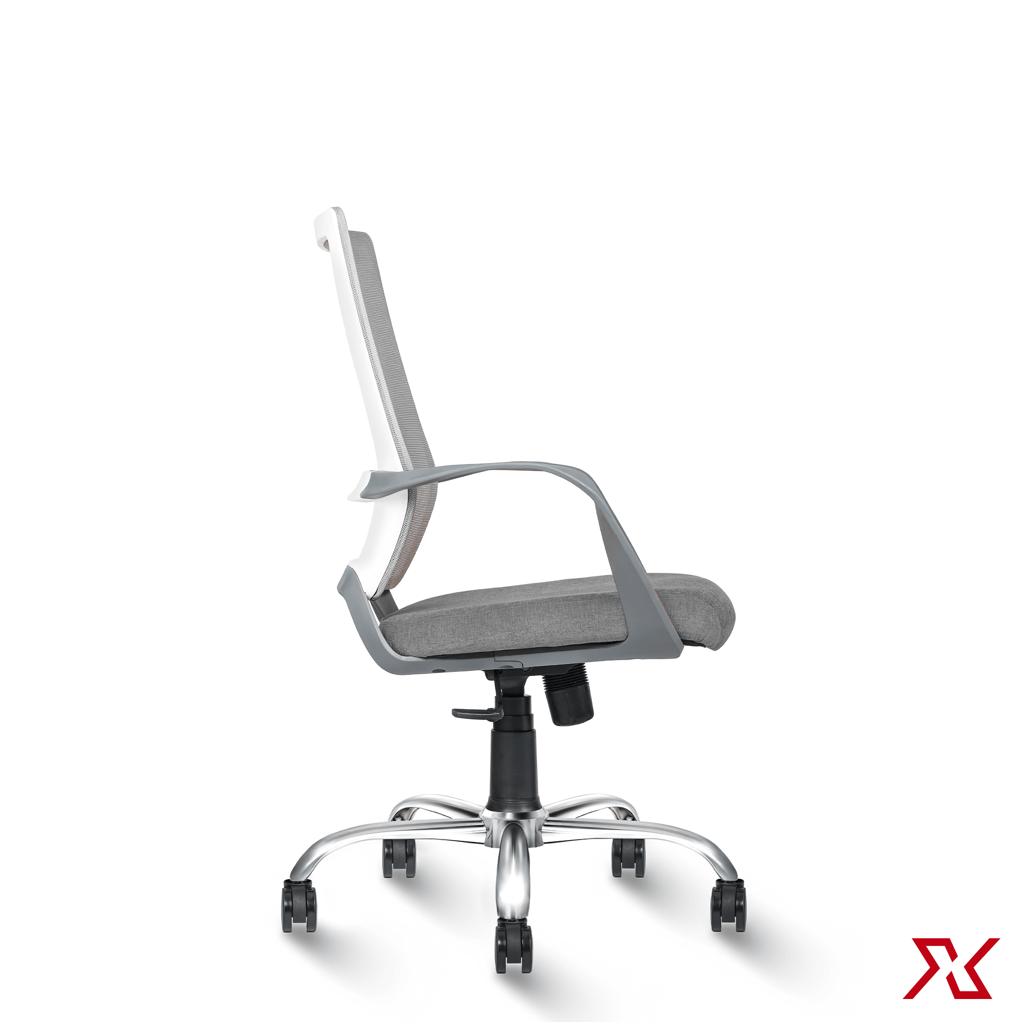 ZAK Medium Back (Grey Chair) - Exclusiff Seating Sytems