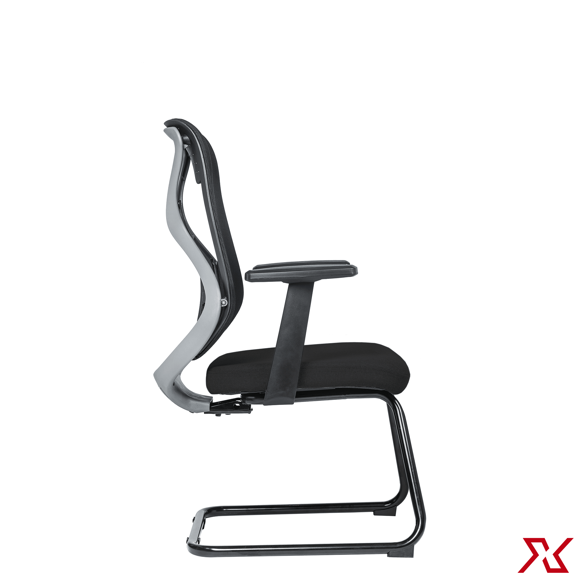 ZEN Visitor (Black Chair) - Exclusiff Seating Sytems