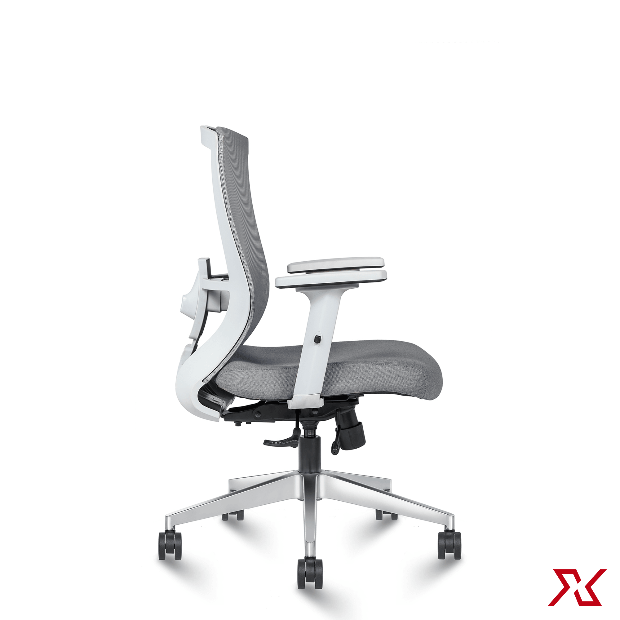 ZINC Medium Back (Grey Chair) - Exclusiff Seating Sytems