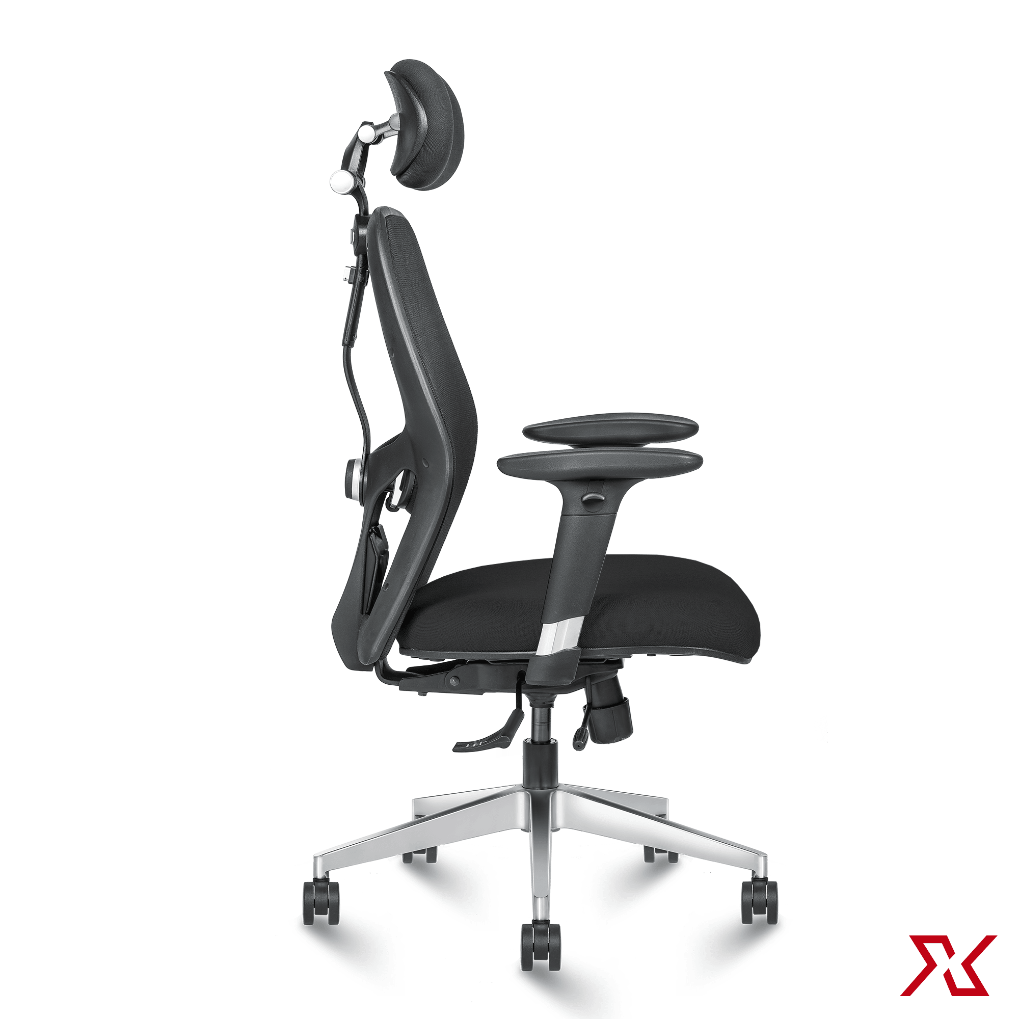 OSCAR High Back Max (Black Chair) - Exclusiff Seating Sytems