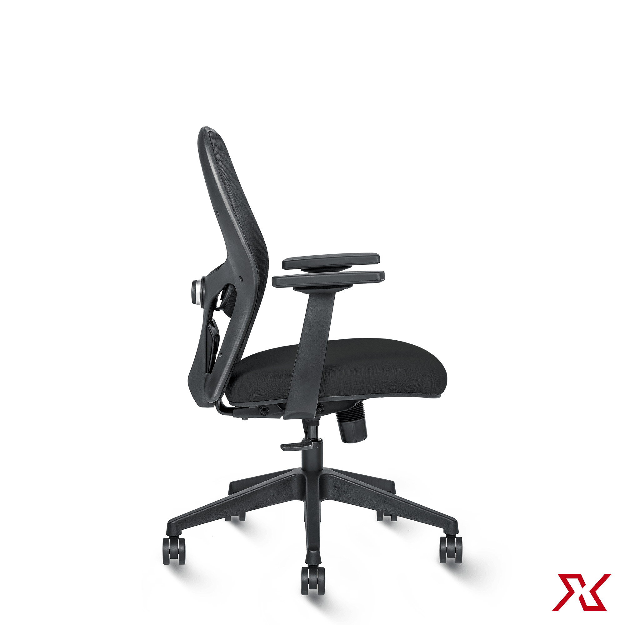 OSCAR Medium Back Fly (Black Chair) - Exclusiff Seating Sytems